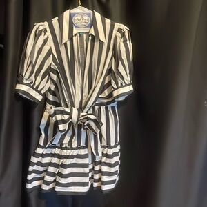 Farm Rio striped dress